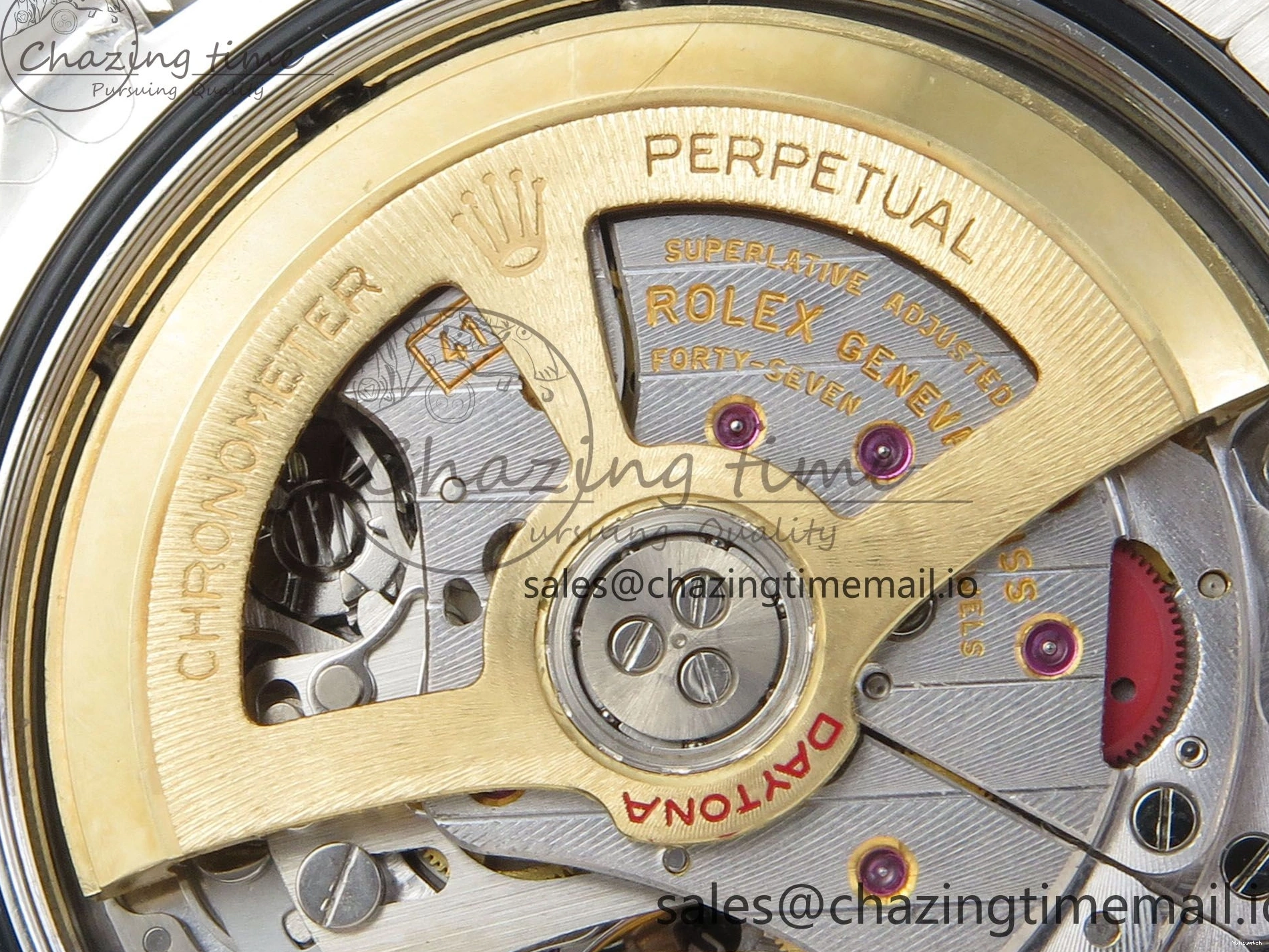 Dial 1:1 Daytona Bracelet Custom on Edition SS PPM4132 904L Le 126529 Modded Best  White Mans CLEAN Custom 0119